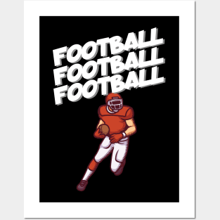 Football football football Posters and Art